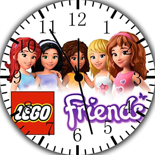 Lego Friends Wall Clock 10" Will Be Nice Gift and Room Wall Decor Z186