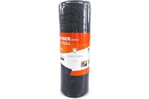 Crestora Microfiber Cleaning Cloth Roll, 20-Count, Kitchen Cleaning Rags | Lint-free, streak-free cleaning for kitchen, car, and home