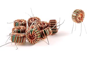 UXCELL sourcingmap 10pcs Bobine de fil d'inductance de mode commun de noyau toroïdal bobine 2MH 40mOhm 2A