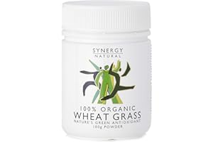 Synergy Natural Organic Wheat Grass Powder, 100g