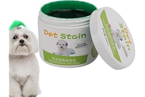 Dirfuny Dog Hair Dye, Pet Hair Dye Safely Used by Grooming Salons for a Decade, Pet Safe Dye, Bright Color for Dogs Cats and Horses, 100g