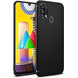 BENNALD Cover per Samsung Galaxy M31 Custodia in TPU Opaco, Morbido TPU Custodia Slim Anti Scivolo Custodia Protezione Cover 