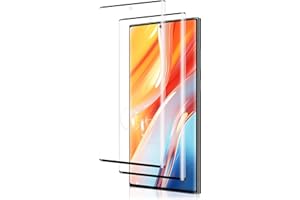 Carantee Schutzfolie für Panzerglas für Samsung Galaxy S23 Ultra Schutzglas, 9H Härte Blasenfrei Displayschutz Folie, Fingerabdruck-ID Displayschutzfolie, 2 Stück Dauerhaft Bruchsicher Ultrabeständig