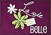 Produktbild Wash&Dry 088226 La Vie Est Belle Fußmatte, Acryl, Violett, 50 x 75 x 0.7 cm