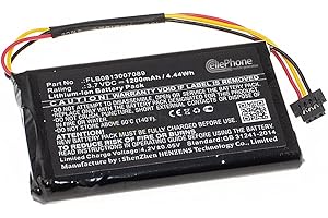 CELLEPHONE MOBILE GENERATION cellePhone batería Li-Ion para Tomtom Go 60 600 - Start 30 62 350 540 540s XL XXL - Via 62 - One 4th Edition (reemplazado AT6)