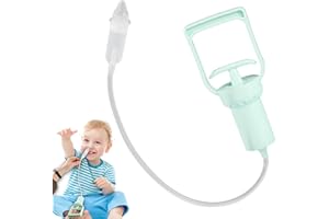 SHOWHEEL Nasensauger,Nasensauger Baby,Nasensekretsauger,Reisefreundlicher Nasenreiniger,Baby Nasal Aspirator,Hand Powered Nose Sucker,tragbarer Handabzieher,Nasenpumpe für Kinder