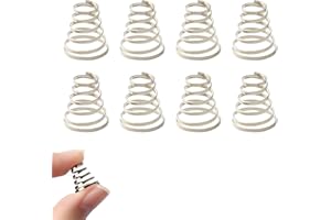 TUKNN Bicycle Spring, Stainless Steel Bicycle Spring, Bicycle Quick Release Spring, Bicycle Wheel Skewer Springs, Bicycle Hub Spring Replacement Spring, Stainless Steel Bicycle Hub Quick Release Lever