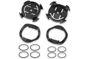 ZMDECQNA Fahrradhalterung für Garmin GPS, 2 Stück Fahrrad Halterung Kompatibel, Sigma Halterung for Garmin Edge 130 200 500 510 520 530 800 810 1000 iGPSPORT iGS50 iGS618