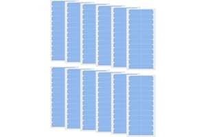 YSFVNP 288 Pcs Hair Extension Tapes, Hair Tapes for Extensions, 12 Pieces Double Sided Extension Tape Replacement for Hair Extensions (4x10cm Blue)