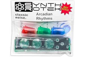Synthrotek Arcadian Rhythms (RGB) - Arcade Style Manual Gate Eurorack Module Kit…