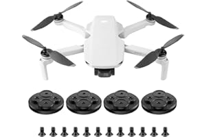 NEWQSING Accessorio per drone 4 pezzi Tappo di copertura motore in alluminio aggiornato adatto per Mavic Mini SE/Mavic Mini 2, supporti di protezione antipolvere e impermeabili e antigraffio