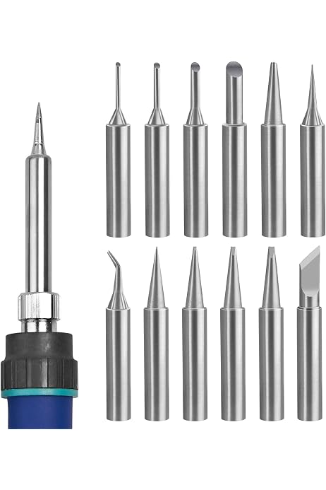 17 Stück 900M Lötspitzen Set – Kompatibel Mit Hakko, Yihua, Atten U.a., Für Lötstationen & Schweißgeräte