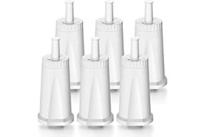 AquaStrata filtres à eau de rechange pour machine à café Sage – Compatible avec Barista Express/Pro/Touch/Oracle – Remplace SES008, SES810, SES875, SES880, SES920, SES980, SES990, BES008 (Lot de 6)