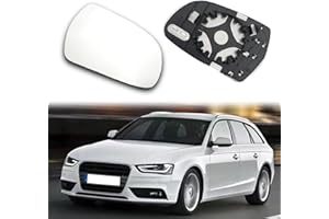 BONRYAN 8K0857536F Verre de rétroviseur asphérique côté passager droit pour Audi A3 8P A4 8K A5 8T