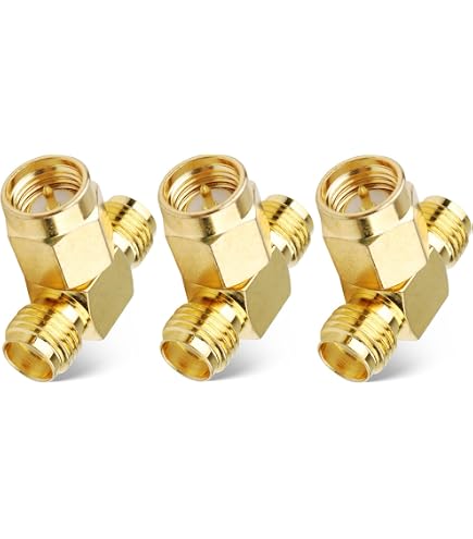 Sat Splitter 2 Stück RP SMA-F Adapter RP SMA Stecker Auf F Buch... U2013 Viceal F Stecker