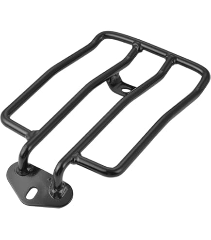 Solo Gepäckträger Für Harley Motorräder - Chrom Oder Schwarz