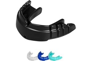 ‎OPRO OPRO Snap-Fit Mundschutz für feste Zahnspangen – Zahnschutz für Boxen, Kampfsport, MMA, Rugby, Hockey – für Erwachsene & Kinder (Alter 10+) – Stoßfest – Sofort-Passform – Mit zahnärztlicher Garantie