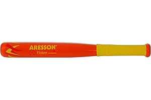 Aresson Vision Rounders Bat Orange - Orange & Yellow,