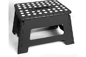 BozexPro 9 Inch Folding Step Stool for Adults,Non-Slip Foldable Steps Stool for Kitchen,Gardens,Bedrooms,Plastic Folding Stool for Kids,Collapsible step Stool
