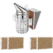 Kit Apiculture Débutant HunterBee - Enfumoir Abeilles + Pastilles Fumage