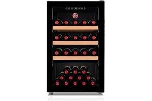 Hoover 165L Single Door Beverage Cooler with LED Light, Wooden Shelf, Adjustable Thermostat, 2 Legs & 2 Wheels, Glass Door, One Year Warranty, Black - HBC-K165-B