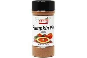 GASTRO GROUP Badia Pumpkin Pie Spice (56.7g) – Cinnamon, Nutmeg, Ginger & Cloves – Perfect for Baking, Coffee, Desserts & Holiday Recipes - Autumn Pumpkin Spice