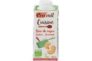 Ecomil - Cème noix cajou bio cuis. 200ml ecomil