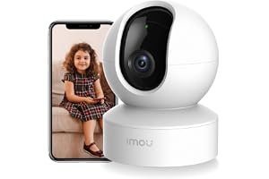 Imou 2K Camera for Home Wifi Cameras Security Camera 360° Indoor Cameras Ultra-Clear Surveillance Camera Human Detection, Abnormal Sound for Baby Monitor Night Vision, Smart Tracking(DK2 2K)