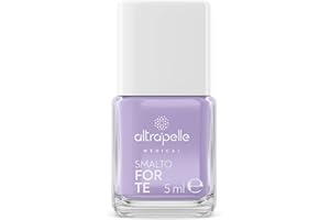 Altrapelle Medical - Smalto ForTE, Rinforza e Protegge le Unghie, Formula Vegana a Base di Ingredienti Naturali, Trattamento per Mani e Piedi, Ideale per Unghie Sane e Curate, 5 ml (Lilla, 5ml)