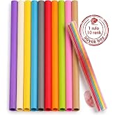 Renkli Fon Kartonu 50x70 cm 10 Renk 1 Rulo B&uuml;y&uuml;k Boy | 100 Adet Toplam, Geniş Tasarım, Renkli ve Renksiz