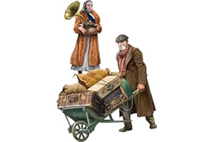 MiniArt 1:35 - Rifugiati, Famiglia Chandler, Colore Modellato