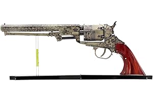 Metal Earth Puzzle 3D Revolver Pistola Rompecabezas De Metal De Lejano Oeste Maquetas Para Construir Para Adultos Nivel Desafiante De 15 X 2.2 X 6.2 Cm