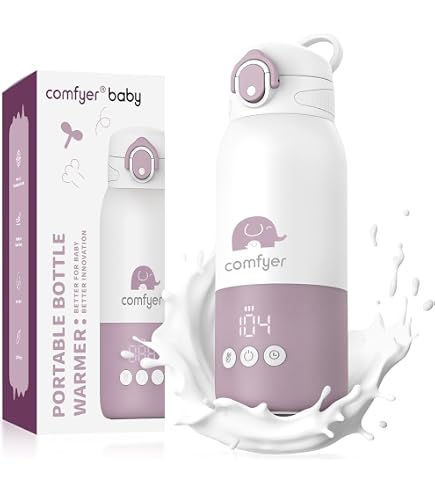 Chauffe-Biberon, Anti-Fuite, Chauffage Rapide, 4 Niveaux De Température, Dégivrage, Chargement