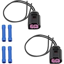 Faisceau Câblage Alternateur 2 Broches 1J0973772 - Compatible Audi VW Skoda - Longueur 20 Cm Avec Gaines Thermos