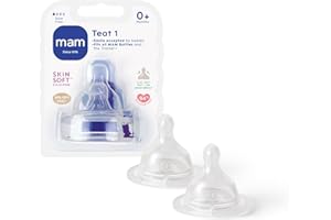2 Tétines naissance taille 1 MAM SANS BPA