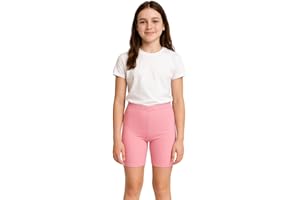 PopCouture Girls Premium Activewear Gymnastics Sports Cycling Shorts