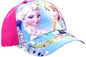 IOSCDH Gorra De Béisbol para Niños, Gorra El-Sa An-Na, Gorra De Sol Princesa El-Sa, Gorra De Sol Ajustable, Gorra De Playa, Gorra De Béisbol con Protección UV, Gorra De Béisbol para Niñas B