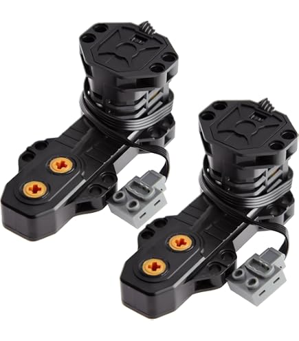 Habow Technic Power-Functions Servo-Motor 88004 (3 Piece) Compatible with Major Building Block Brands Motor MOC Technic-Parts