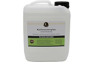 LEINTRADE Potassium Water Glass Potassium Silicate Solution Primer Impregnation 5L (5 Litres)