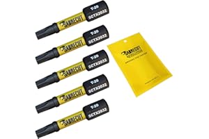 5 x SabreCut SCTX2032_5 32 mm T20 TX20 Jeu d'embouts de tournevis à percussion magnétique Torx Heavy Duty Compatible avec Dewalt Milwaukee Bosch Makita et plus