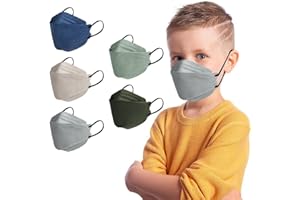 MaNMaNing Niños Mascarillas Pez 3D Mascarilla Infantil 50 Unidades MaNING-MQ668 (*50pzs MIXa)