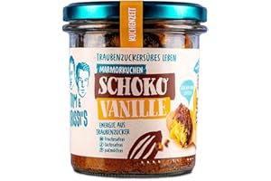 ‎TOM & KRISSI'S Tom & Krissi's Kuchen im Glas, verschiedene Sorten - lactose- und fructosefrei, 145g (Schoko-Vanille)