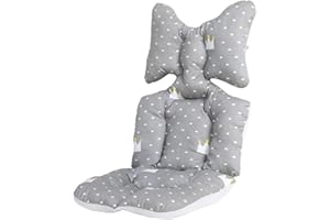JIAHUADE Universal Kinderwagen Sitzauflage,Baby Sitzauflage Kinderwagen Sommer,Kinderwagen Einlage,Sitzauflage Kinderwagen Atmungsaktiv,Baby Sitzkissen Kinderwagen,Baby Sitzauflage Buggy