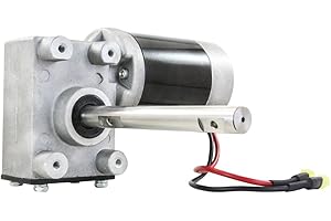 RAREELECTRICAL NEW SALT SPREADER MOTOR AND GEAR BOX COMPATIBLE WITH SNOW-EX SALT SPREADER 575 1075 SP3000 SP6000 SP8000 CURTIS MEYER AND LESCO MODELS BY TRYNEX(SNOW-EX) D6106 D6107 D6107-06 D610706