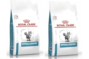 Royal Canin Veterinary Hypoallergenic | Doppelpack | 2 x 400 g | Diät-Alleinfuttermittel für ausgewachsene Katzen | Zur Minderung von Allergien und Nährstoffintoleranzerscheinungen