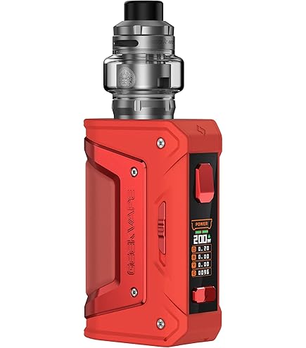 For Geekvape L200 Classic Kit 200 W (Bleu) 6 ML Rservoir Z Max Tank  Rsistance M Coil 0,14/0,2 Double Batterie 21700/18650 [Batterie exclue]  Origine Kit Aegis Legend 2 Classic Mod - No