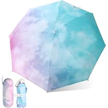 Mini Parapluie Pliant SLTAXAR 8 Cadres - Résistant Au Vent, Anti-UV, Compact Pour Voyage - Pluie Et Soleil