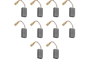 CYLOCRYA Cepillos de Carbono para Motores de Herramientas Eléctricas, Genérica Motor de Repuesto para Reparación de Herramientas Eléctricas Universales -16 * 8 * 5 * 46 mm (20)