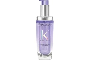 KÉRASTASE Blond Absolu - L'Huile Cicagloss Rechargeable - Huile Capillaire Brillance Multi-Usage - Soin Thermo-Protecteur Sans Rinçage - Extrait d'Edelweiss - Cheveux Blonds