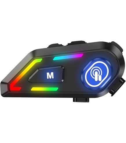 MOTO GENIUS BT-36 Motorcycle Helmet Bluetooth 5.3 Headset